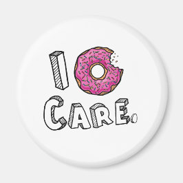 Jag Donut Care Funny Magnet