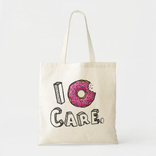 Jag Donut Care Funny Tygkasse