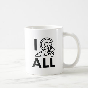 Jag Donut Carrot Alla Kaffemugg