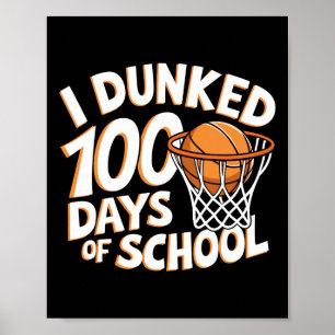 Jag doppade 100 dagars skolsketch 100:e dagen i sk poster