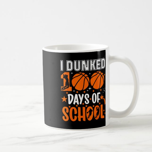 Jag doppade 100 dagars skolsketch 100:e dagen lära kaffemugg (Höger)