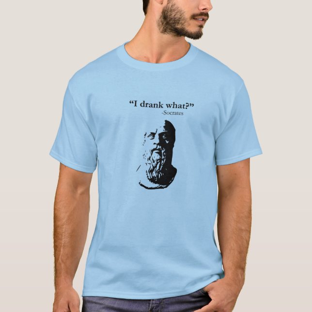 Jag drack vad? tee shirt (Framsida)