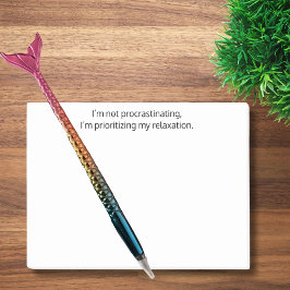 Jag drar inte ut på tiden, Lusj, Witty, Anpassning Post-it Block