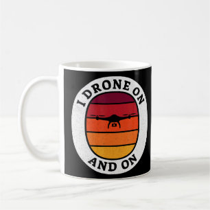 Jag drar på och av - dra en pilot kaffemugg