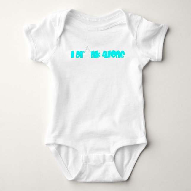 Jag dricker bara t-shirt (Framsida)