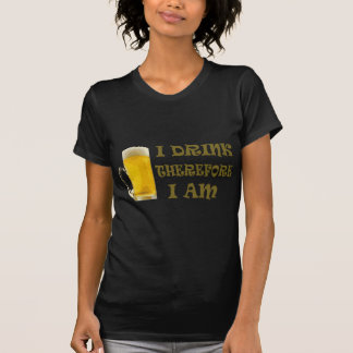Jag dricker därför tee shirt