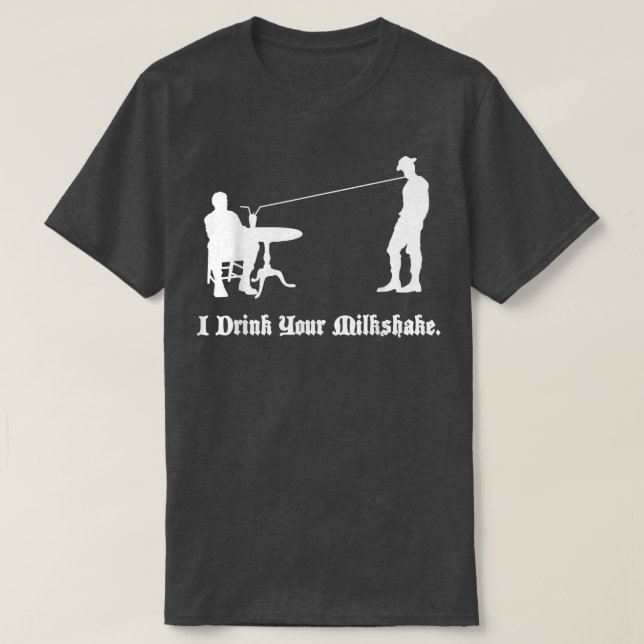 Jag dricker det. t shirt (Design framsida)