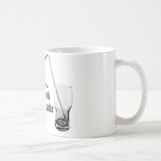 Jag dricker din Milkshake Kaffemugg (Höger)