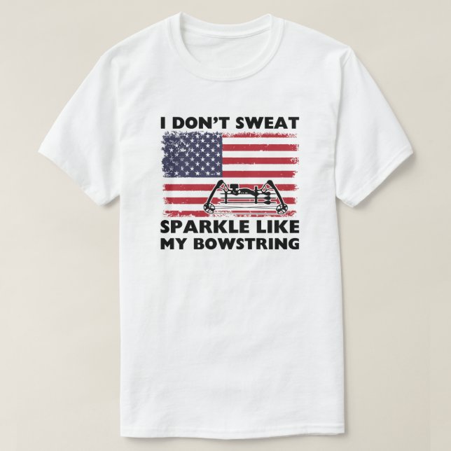 Jag dricker inte Gnistra som min Bowstring | Arker T Shirt (Design framsida)