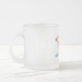 Jag dricker inte öl. Jag dricker en vetessmoothie. Frostad Glasmugg