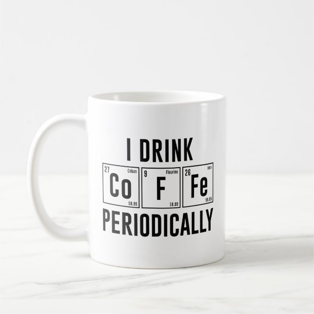 Jag dricker kaffe regelbundet kaffemugg (Vänster)