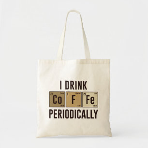Jag dricker kaffe regelbundet tygkasse