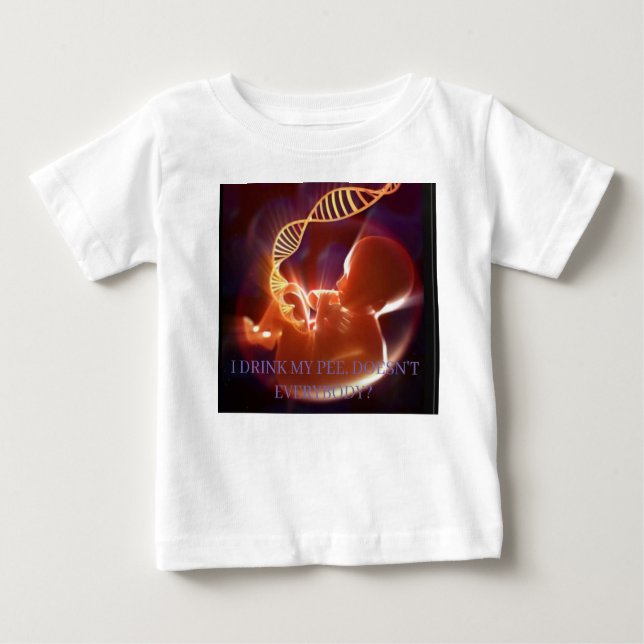 Jag dricker min pee, eller hur? t shirt (Framsida)