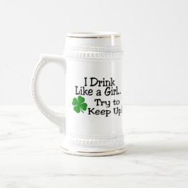 Jag dricker något liknande ett flickaförsök att sejdel