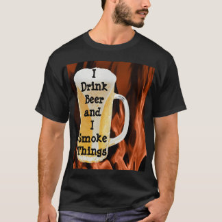 Jag dricker öl och röker Sak T Shirt