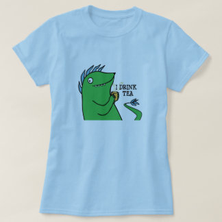 Jag dricker Tea -- skjortor T Shirt