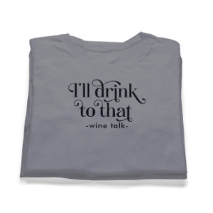 Jag dricker till Vin Talk T Shirt