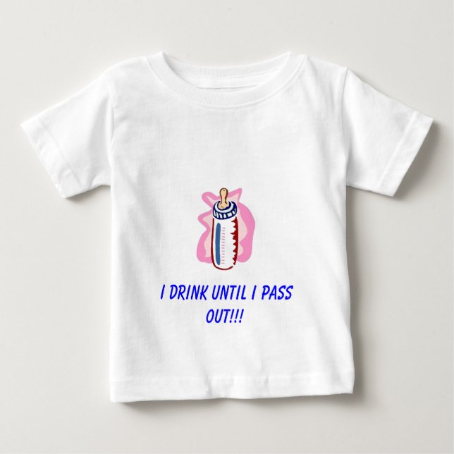 JAG DRICKER, TILLS JAG PASSERAR UT!!! TEE (Framsida)