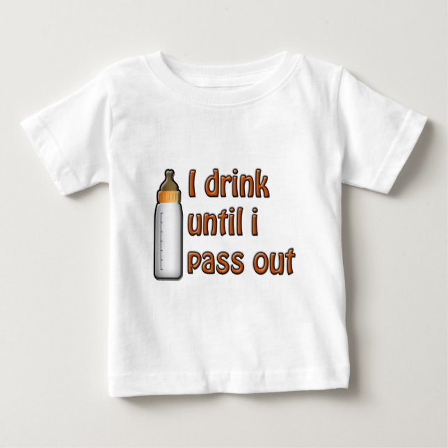 Jag Drink Mjölk Tee Shirt (Framsida)
