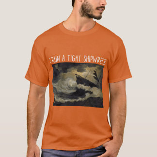 Jag driver ett tätt skeppsbrott pojke t shirt
