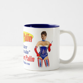 Jag drog för Palin - som var ledar- av min Två-Tonad Mugg