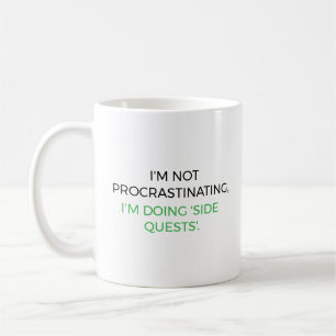 Jag dröjer inte, jag gör 'sidクエスト'. kaffemugg