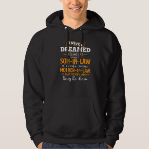 Jag drömde aldrig att jag skulle bli en son i juri hoodie