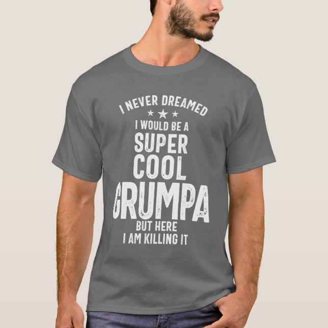 Jag drömde aldrig att jag skulle vara en Toppen Co T Shirt (Framsida)