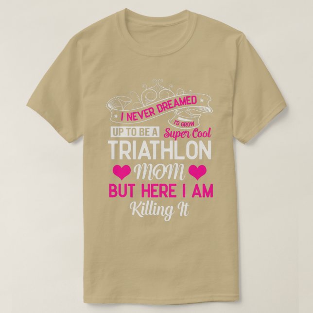 Jag drömde aldrig om att vara en Toppen Coola Tria T Shirt (Design framsida)
