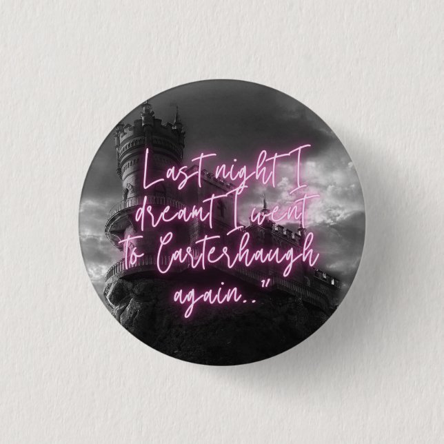 Jag drömde att jag skulle åka till Carterhaugh ige Knapp (Framsida)