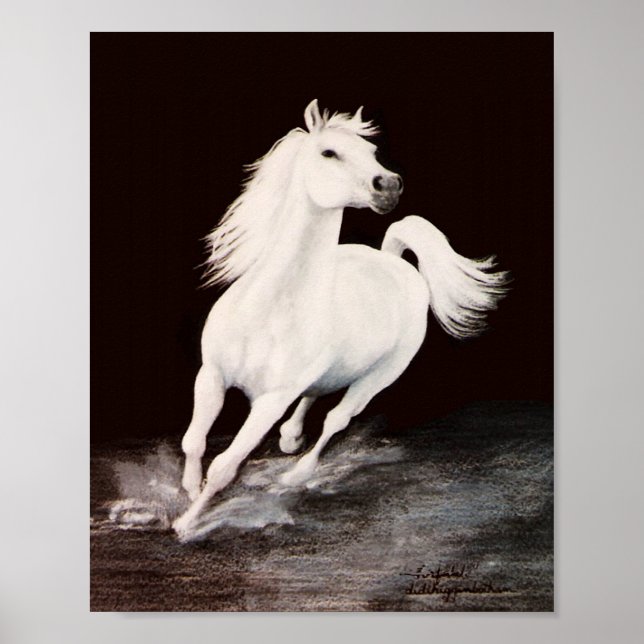Jag drömde honom White Poster (Framsidan)