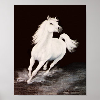 Jag drömde honom White Poster