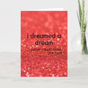 Jag drömde om en Dream Kort
