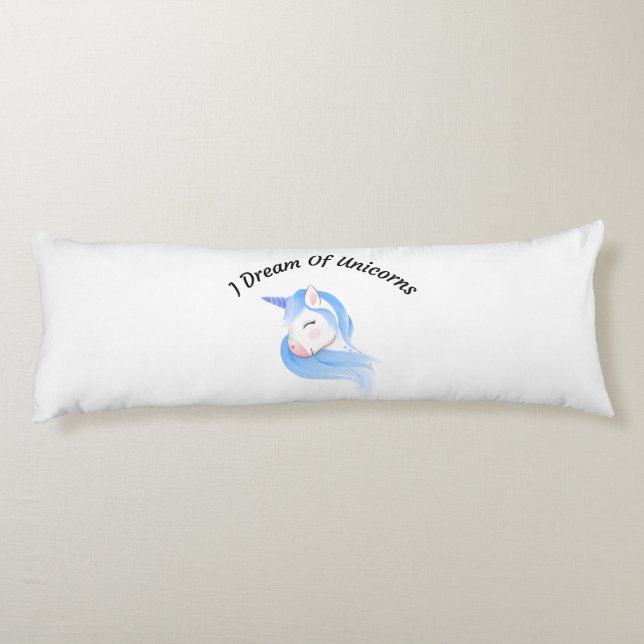 Jag drömde om Unicorns Body Pillow Kroppskudde (Baksidan)