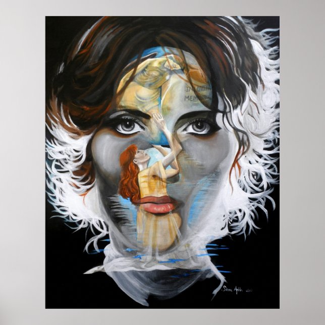 Jag drömde poster (Framsidan)