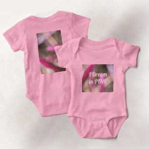 Jag drömmer i rosa t shirt