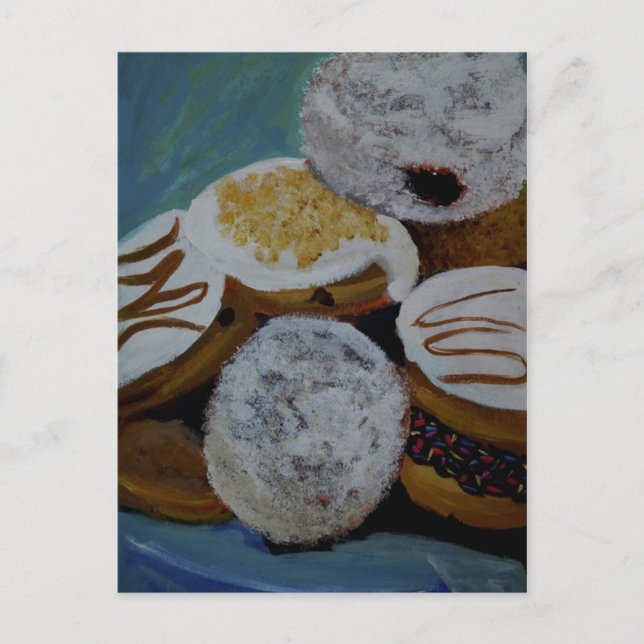 Jag drömmer om Donuts-vykort Vykort (Framsida)