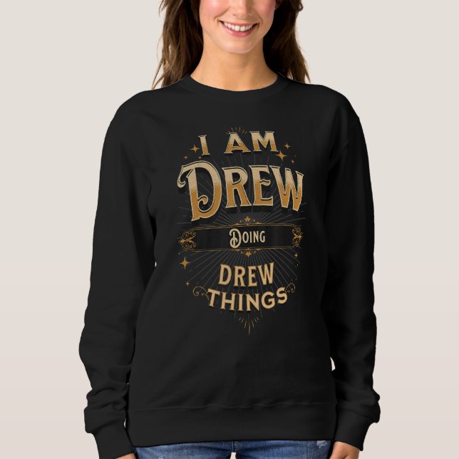 Jag drömmer om Drew Sak Firande T Shirt (Framsida)