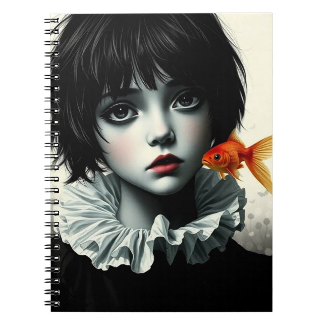 Jag drömmer om en fisk | Journal Anteckningsbok (Framsidan)