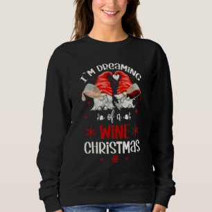 Jag drömmer om en julgran i Vin för Julafton T Shirt