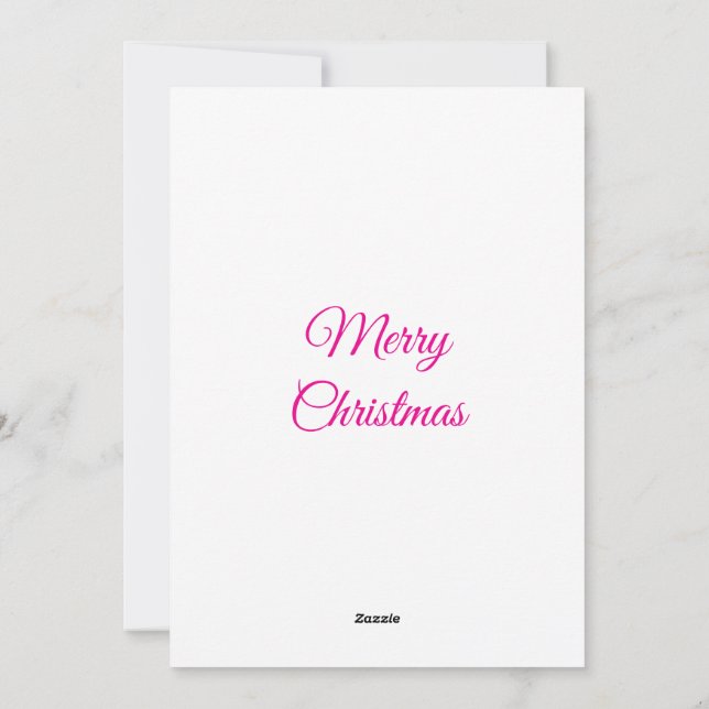 Jag drömmer om en Orange Jul Bitcoin Älskare Julkort (Baksida)