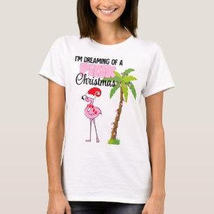 Jag drömmer om en Rosa julklapp T Shirt