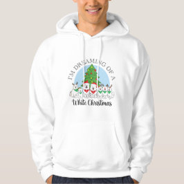 Jag drömmer om en vit jul med Aslan Hoodie