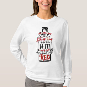 Jag drömmer om en vit jul t shirt