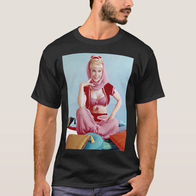 Jag drömmer om Jeannie - Barbara Eden T Shirt (Framsida)