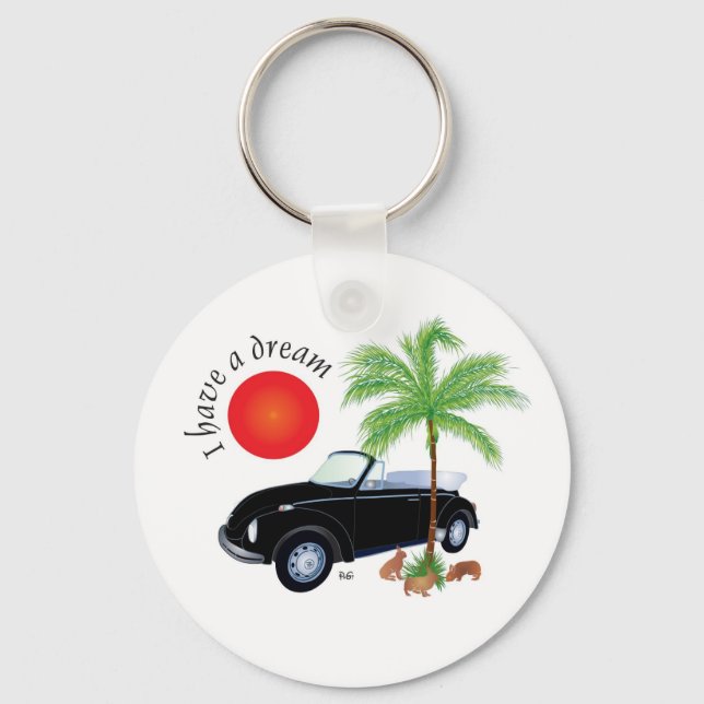 Jag drömmer om Schlüsselanhänger Nyckelring (Framsida)