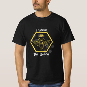 Jag drottningen - biodlare t shirt