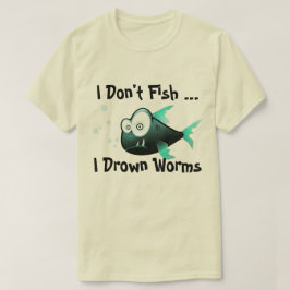 Jag drunknar maskar tee shirt