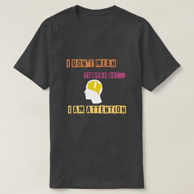 Jag elak inte att bruga mig på Tshirt T Shirt (Design framsida)