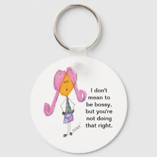 Jag elak inte att vara dum nyckelring